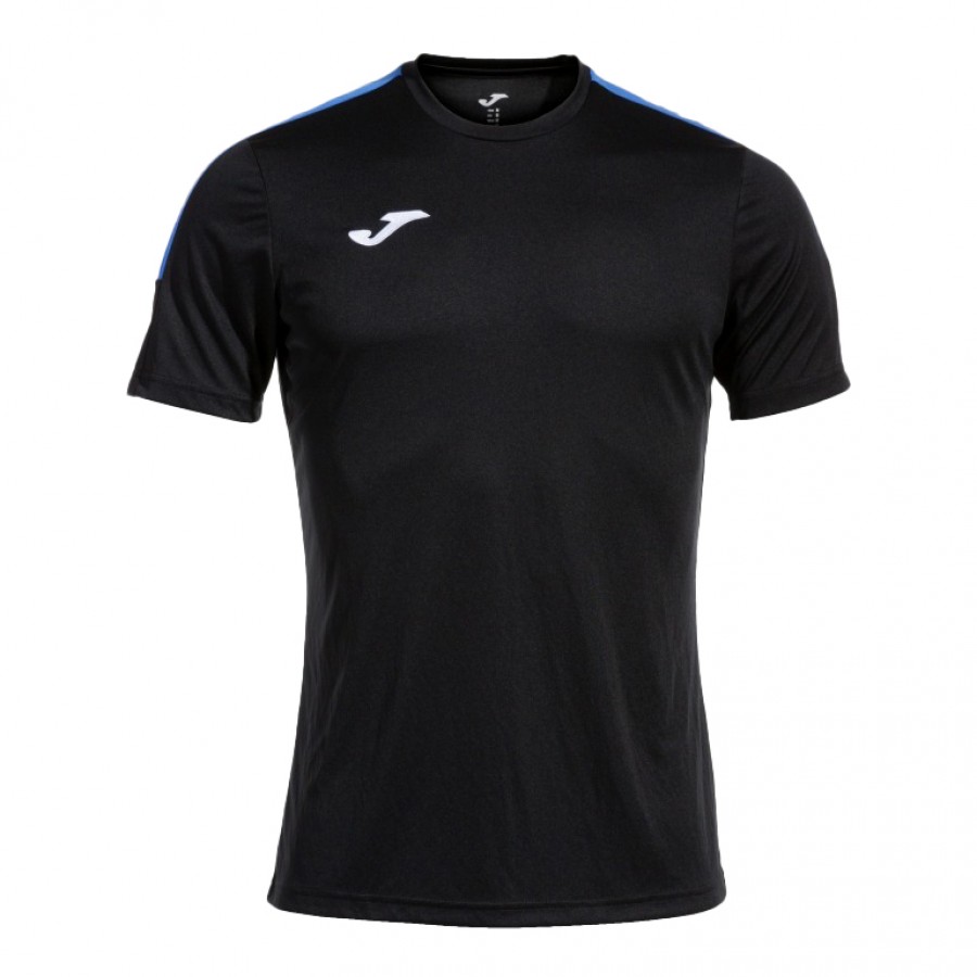 Joma Olimpida T-Shirt Nero Blu Reale