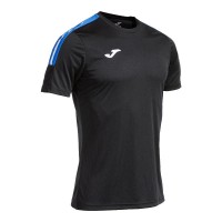 Joma Olimpida T-Shirt Nero Blu Reale