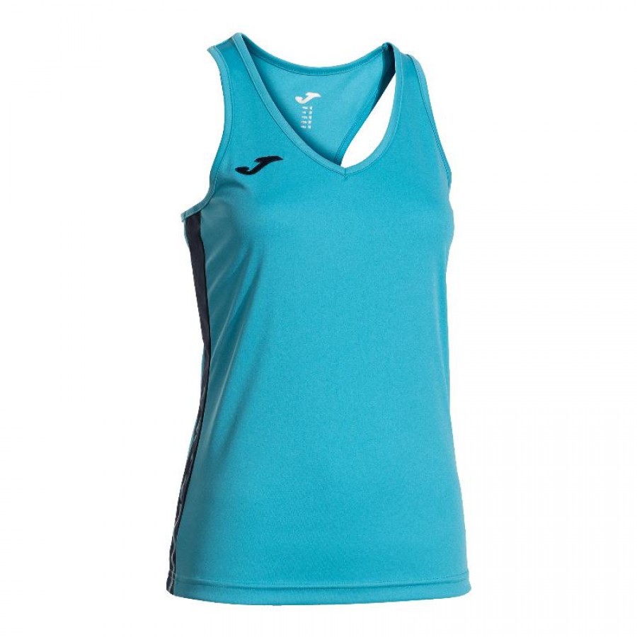 Joma Olimpiada T-shirt Donna Blu Navy Turchese