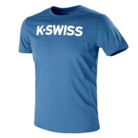 Kswiss Core Maglietta Blu Bianco  Offerta + Economico