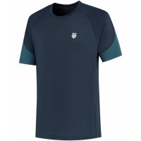 Camiseta Kswiss Hypercourt Mesh Crew 3 Peacoat Ottanio Indiano  Offerta + Economico