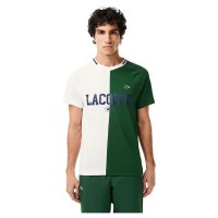 Camiseta Lacoste Daniil Medvedev Blanco Verde  Offerta + Economico