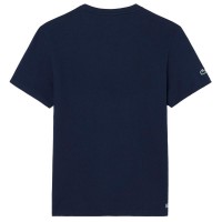 Lacoste Daniil Medvedev Maglietta da tennis blu navy