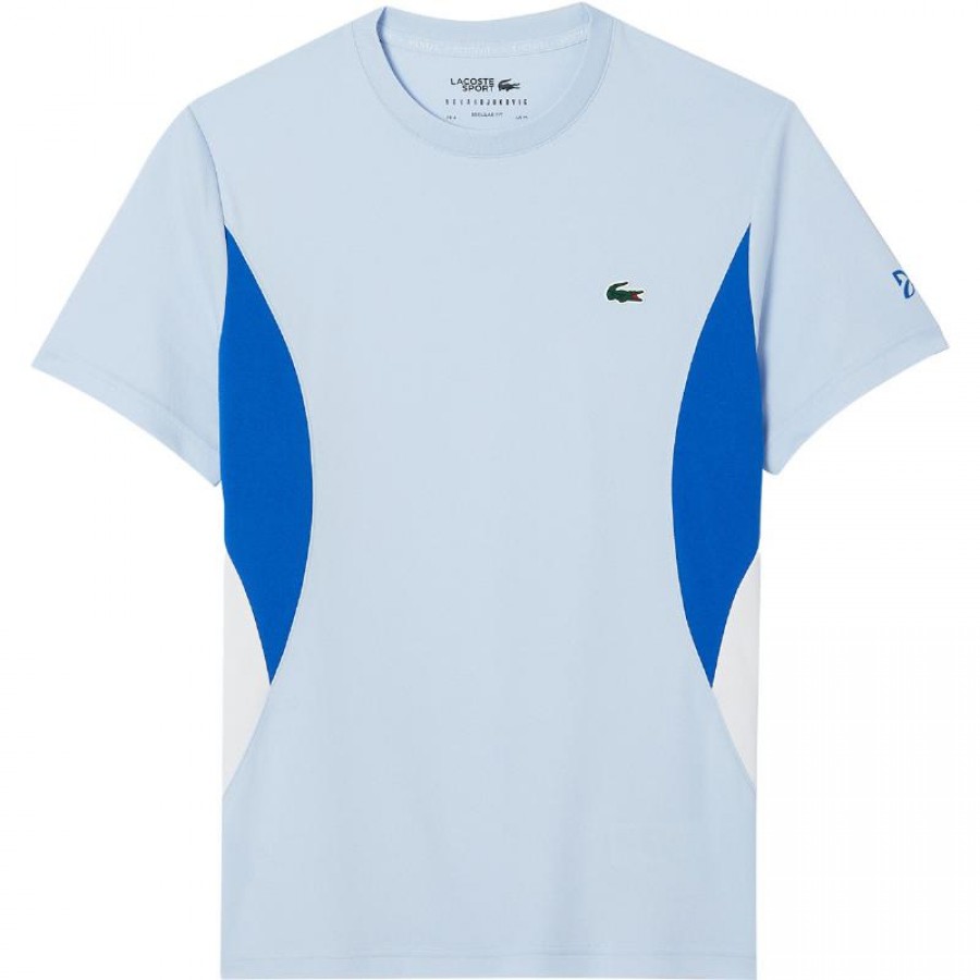 Camiseta Lacoste Novak Djokovic Azul Claro  Offerta + Economico