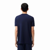 Lacoste Pique Maglietta Blu Navy  Offerta + Economico