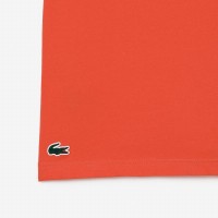 T-shirt Lacoste Sport Algodon Ecologico Arancione   Offerta + Economico