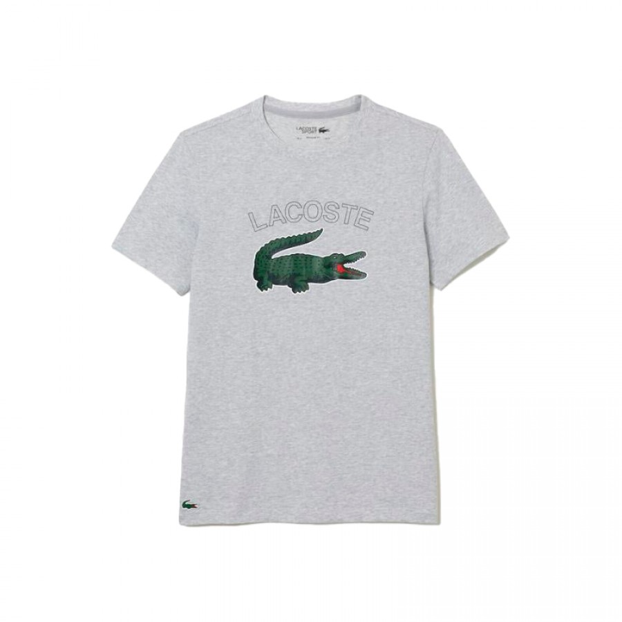 Camiseta Lacoste Sport Gris Vigore  Offerta + Economico