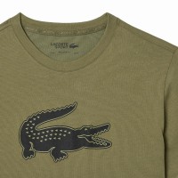 Camiseta Lacoste Sport Kaki  Offerta + Economico
