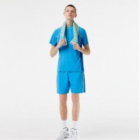 Lacoste Sport Pique T-shirt blu