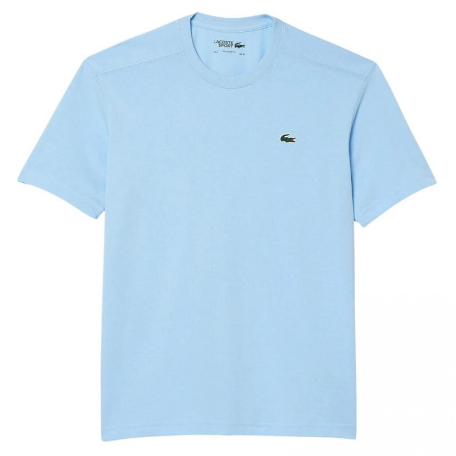 Lacoste Sport Regular Fit Maglietta Blu Pastello  Offerta + Economico