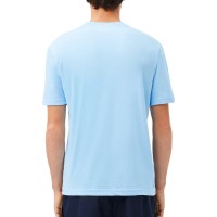 Lacoste Sport Regular Fit Maglietta Blu Pastello  Offerta + Economico