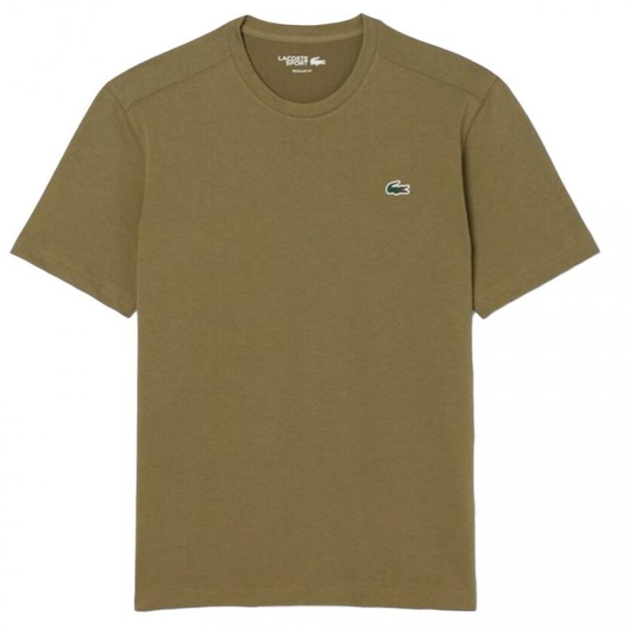 Lacoste Sport Regular Fit Maglietta Verde Cachi