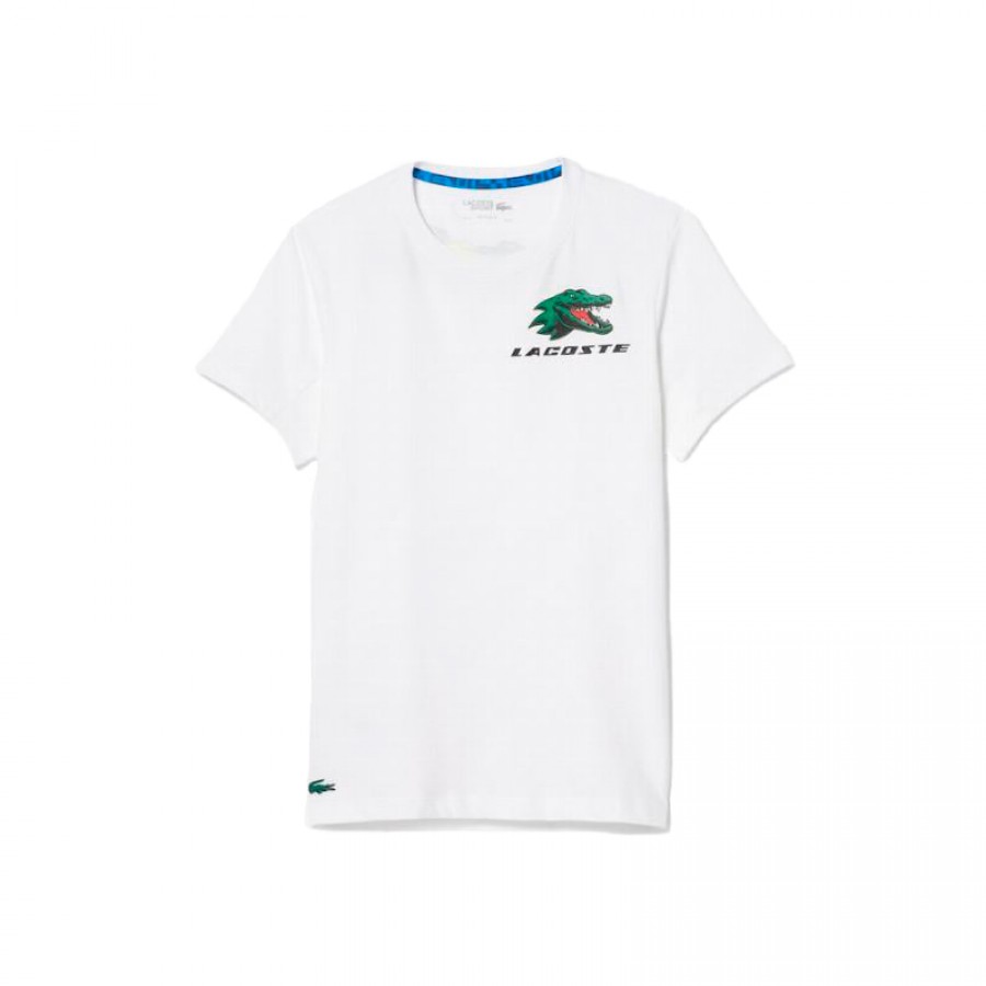 Lacoste Sport T-shirt Tennis Bianca  Offerta + Economico