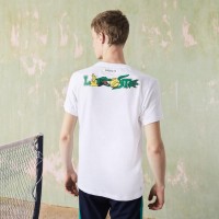 Lacoste Sport T-shirt Tennis Bianca  Offerta + Economico