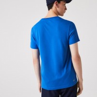 T-shirt Lacoste Sport traspirante blu  Offerta + Economico