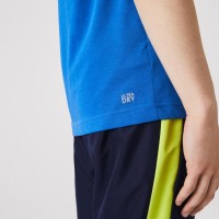 T-shirt Lacoste Sport traspirante blu  Offerta + Economico