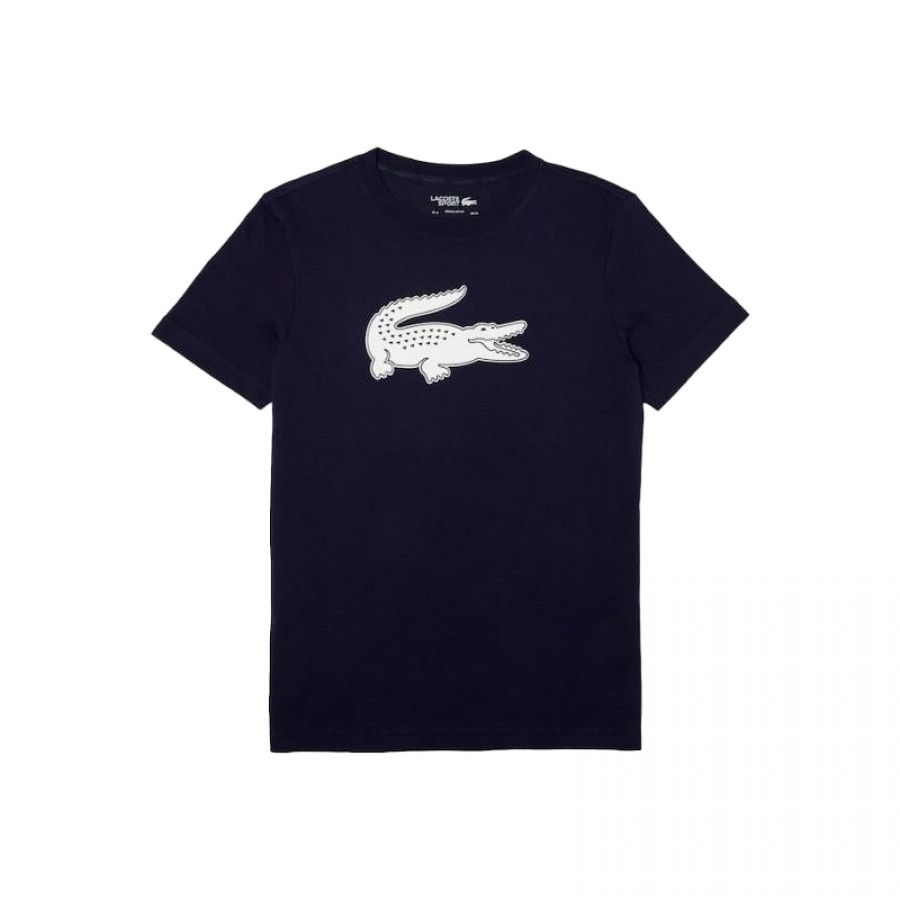 T-shirt Lacoste Sport traspirante blu navy  Offerta + Economico