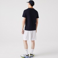 T-shirt Lacoste Sport traspirante blu navy  Offerta + Economico