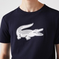 T-shirt Lacoste Sport traspirante blu navy  Offerta + Economico