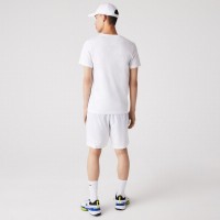 Lacoste Sport T-shirt traspirante Bianco  Offerta + Economico