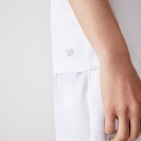 Lacoste Sport T-shirt traspirante Bianco  Offerta + Economico