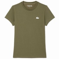 T-shirt Lacoste Sport Verde Cachi Donna
