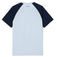 Lacoste Ultra Dry Blu Verde Maglietta  Offerta + Economico