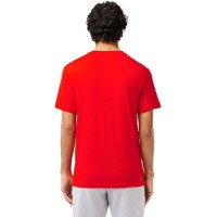 Maglietta Lacoste Ultra Dry Rossa  Offerta + Economico