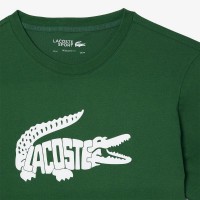 Maglietta Lacoste Ultra Dry Verde  Offerta + Economico