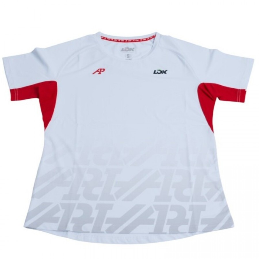 Camiseta Lok A1 Padel Stanish Blanco Mujer  Offerta + Economico