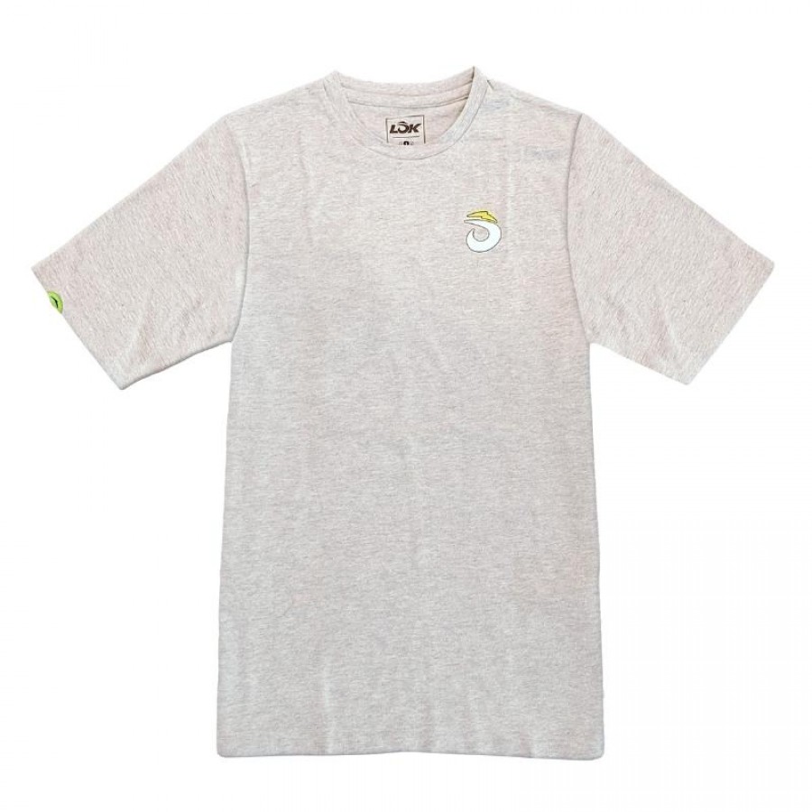 Lok Laced Accent Grigio Maglietta da donna  Offerta + Economico