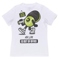 Lok Out Of Office Maglietta bianca da donna  Offerta + Economico