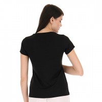 T-Shirt Manica Corta Lotto MSP Nero Donna PADELPOINT T-Shirt Manica Corta Lotto MSP Nero Donna