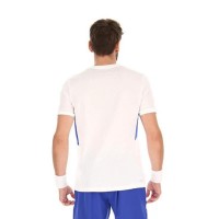 T-shirt Lotto Tech I D2 Bianco Blu Lucido  Offerta + Economico