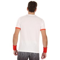 T-shirt Lotto Top IV Nero Bianco Lucido  Offerta + Economico
