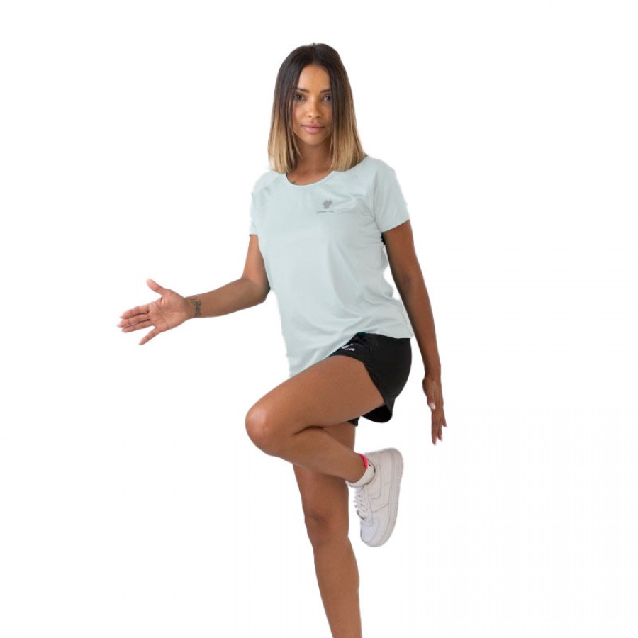 Cartri Wels T-Shirt Bianca Manica Corta PADELPOINT Cartri Wels T-Shirt Bianca Manica Corta