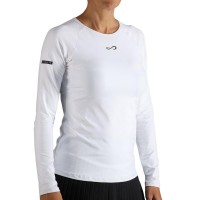 T-shirt bianca Endless Drew a maniche lunghe  Offerta + Economico