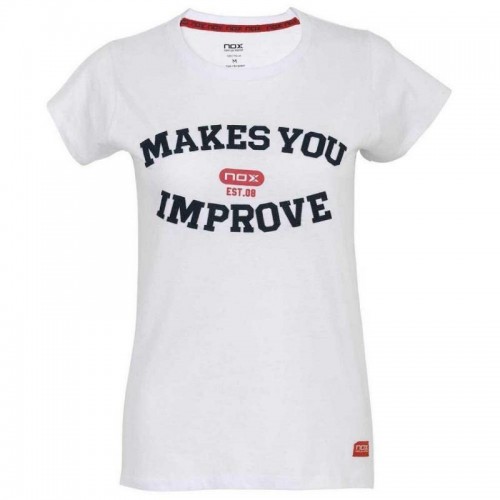 Nox Basic Maglietta Donna Bianca
