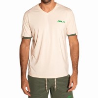 Siux Gea Maglietta Beige Marrone  Offerta + Economico