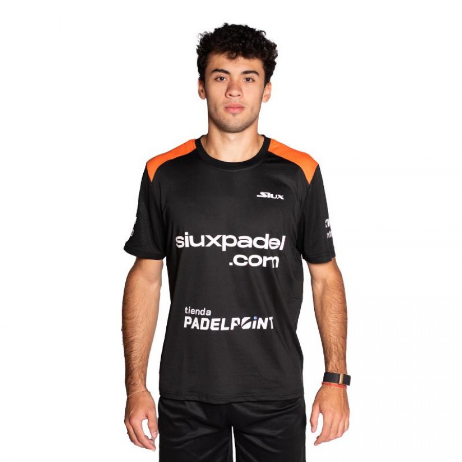 Siux Leo Augsburger Fenix T-shirt Ufficiale Nero Arancio