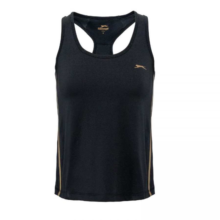 Slazenger Ana Maglietta da donna nera  Offerta + Economico