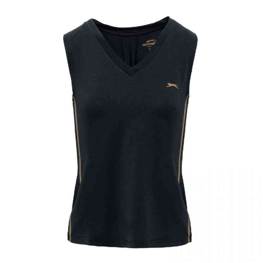 Slazenger Lola Nero Maglietta Donna  Offerta + Economico