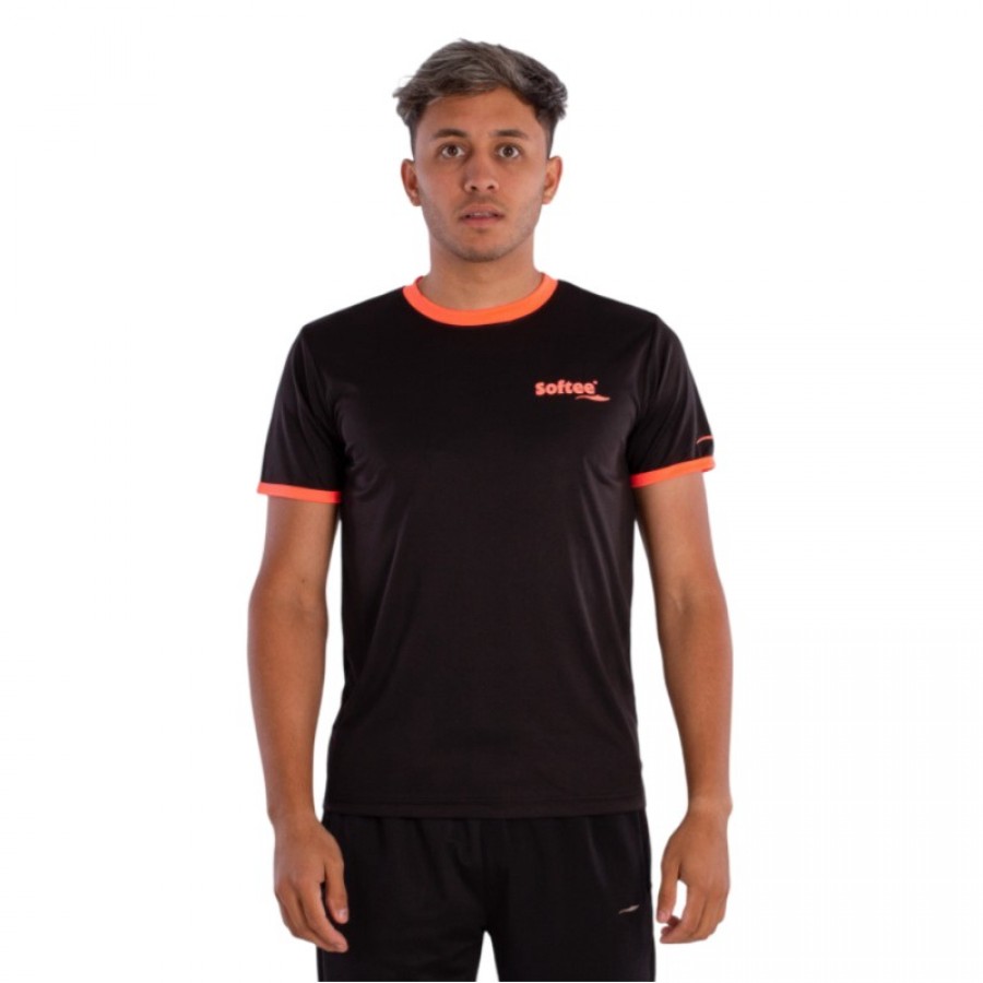 Softee Galaxy Maglietta Corallo Fluorescente Nero  Offerta + Economico