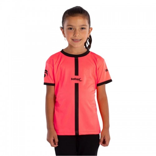 Softee Tipex Coral Flu Nero Junior T-Shirt