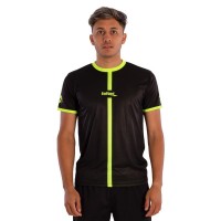 Softee Tipex T-Shirt Nero Giallo Fluo  Offerta + Economico