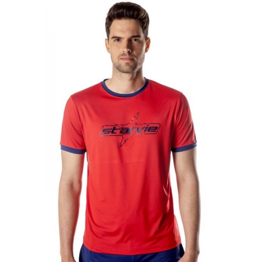 Rete di t-shirt Star ven fuoco PADELPOINT Rete di t-shirt Star ven fuoco
