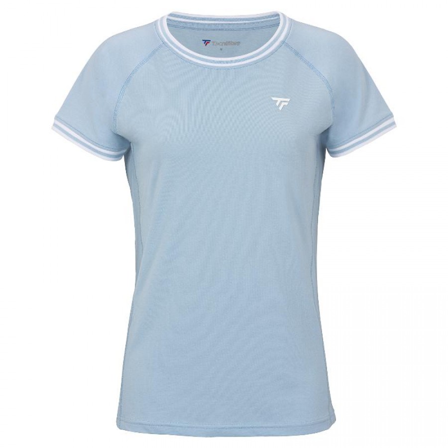 Maglietta femminile Tecnifibre Team Stretch Glacier Blue