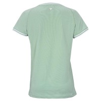 Camiseta Tecnifibre Team Stretch Verde Mujer