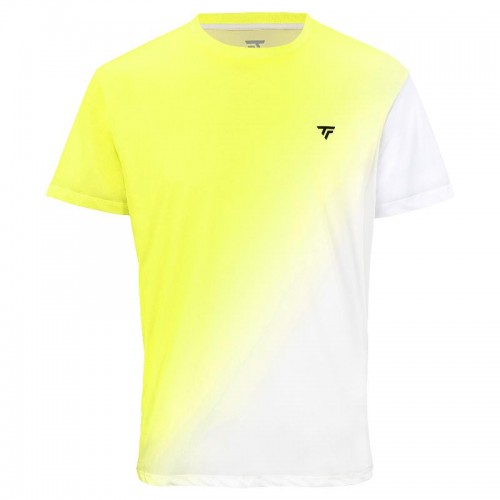 T-shirt Tecnifibre X-Loop Fire White Fire Giallo