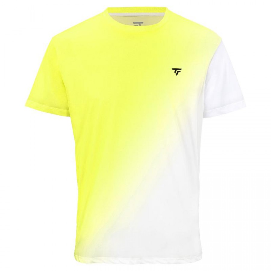 T-shirt Tecnifibre X-Loop Fire White Fire Giallo